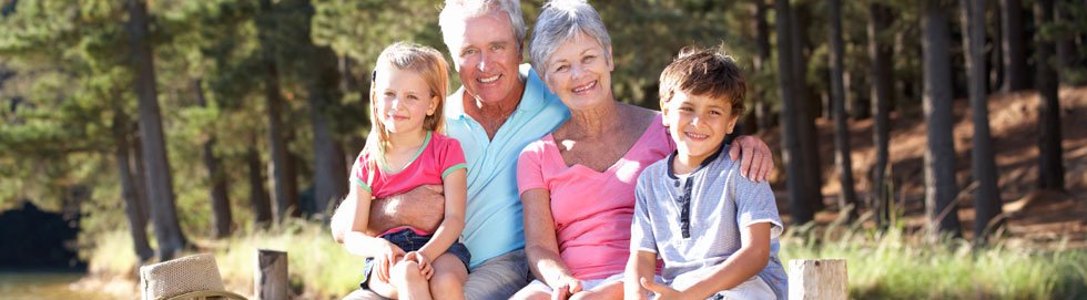 Mit den Enkeln unterwegs