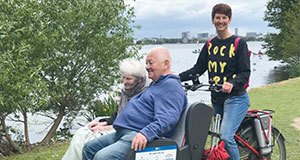 Rikscha-Fahrten für Senioren