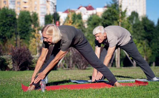 Sport und Bewegung am besten in Gemeinschaft.
