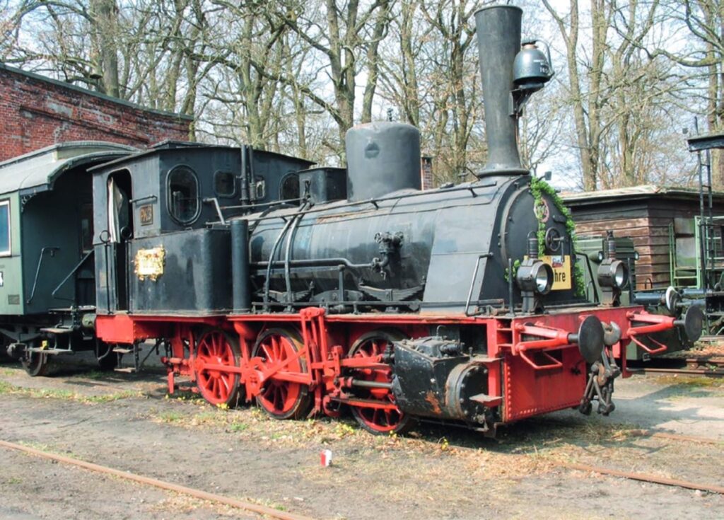 Im Eisenbahnmuseum: die preußische „T3“. W. Greiffenberger