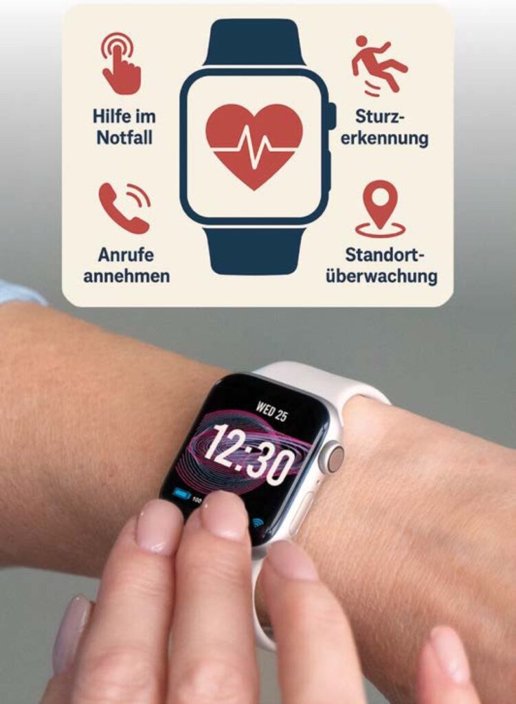 Smartwatch – mehr Sicherheit und Komfort im Alltag
