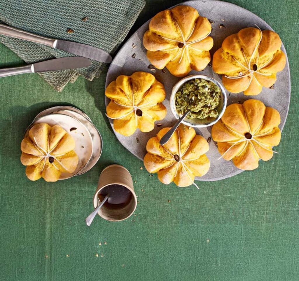 Kürbisbrötchen
