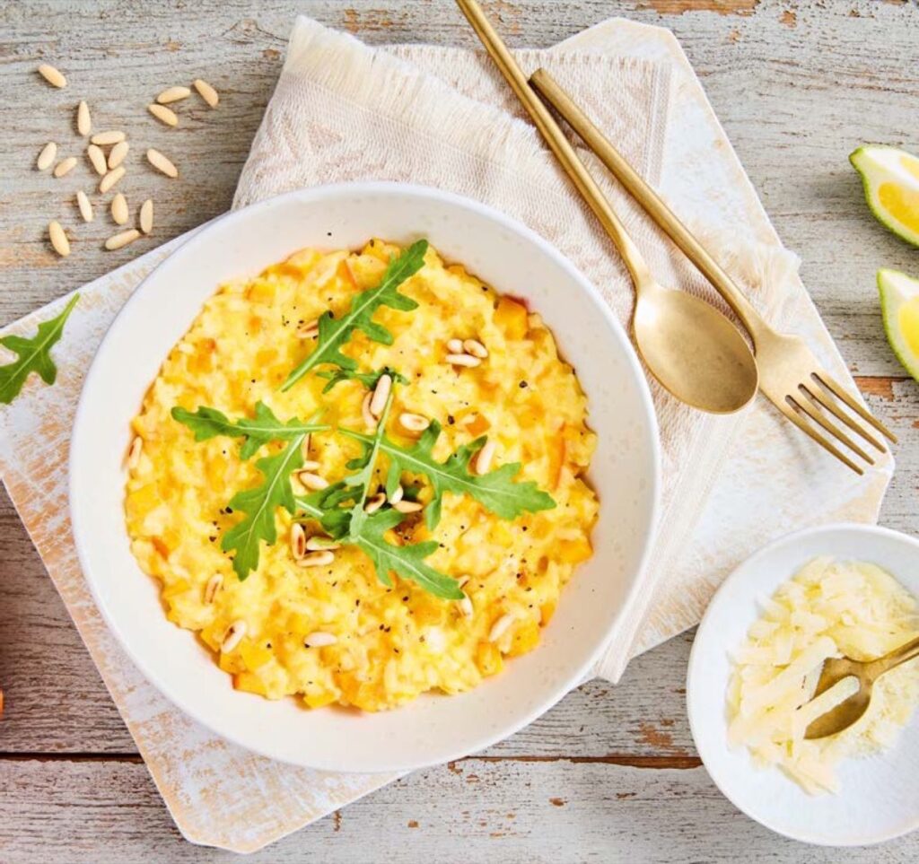 Kürbisrisotto